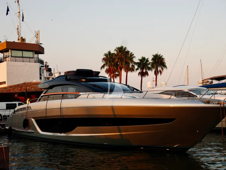 JACK II Riva 66 - docked side view JACK II Riva 66 - docked side view