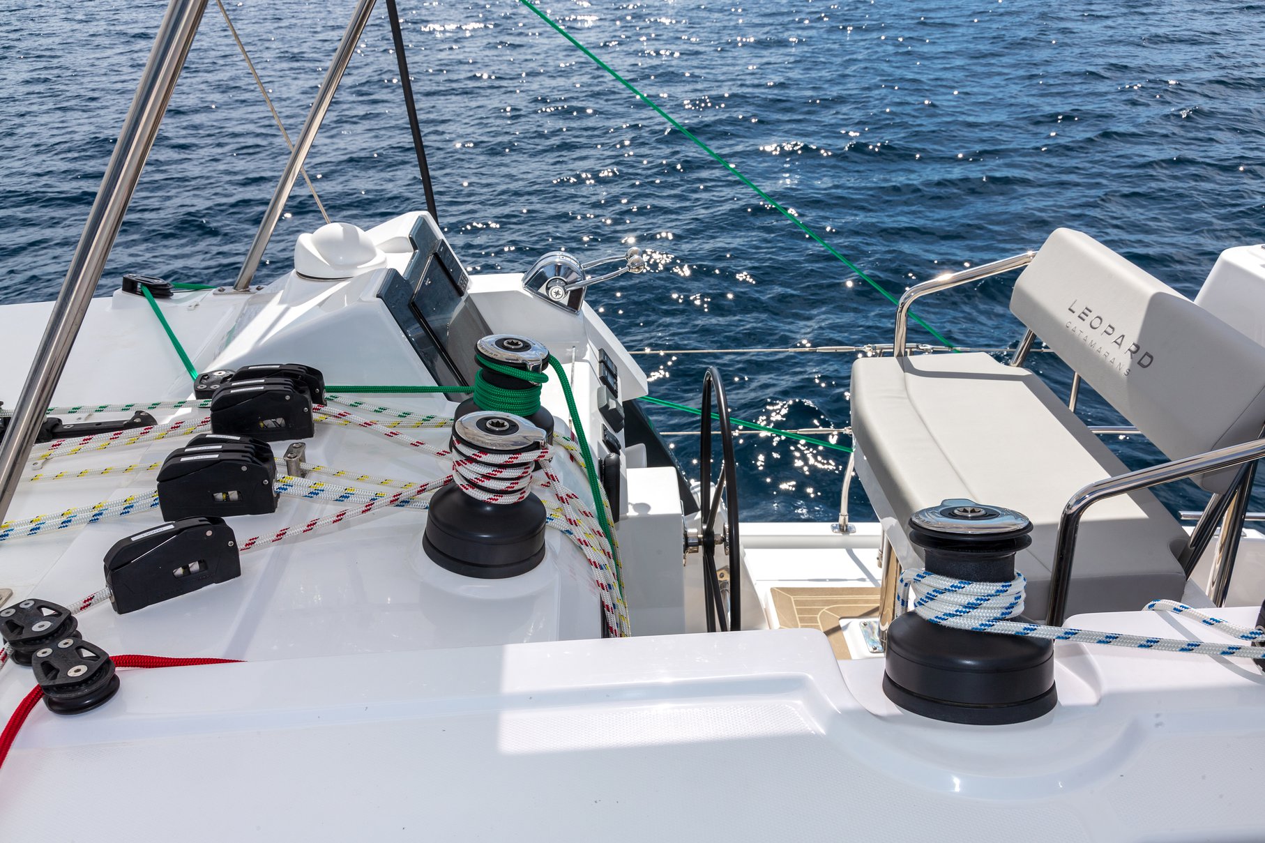 Charter Yacht JANI - Leopard 42 - 3 Cabins - 6 Guests - St Raphael - Cannes - Nice - Antibes - St Tropez - Monaco - French Riviera