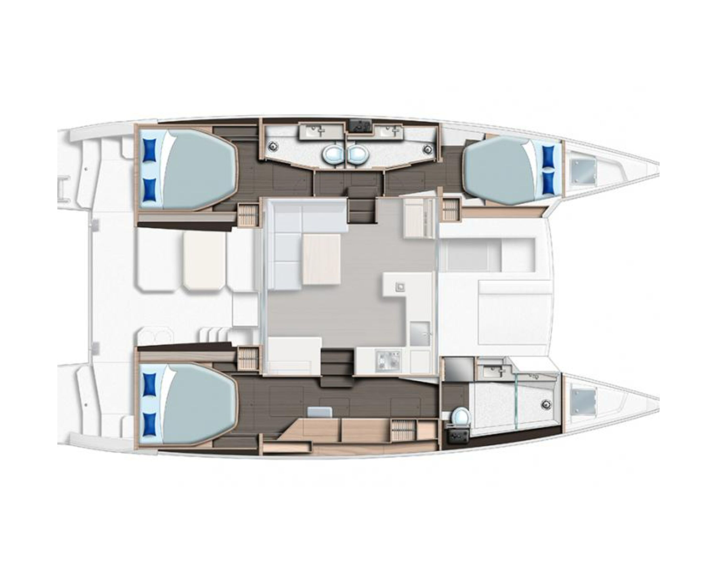 Layout for JANI Leopard 42 - layout