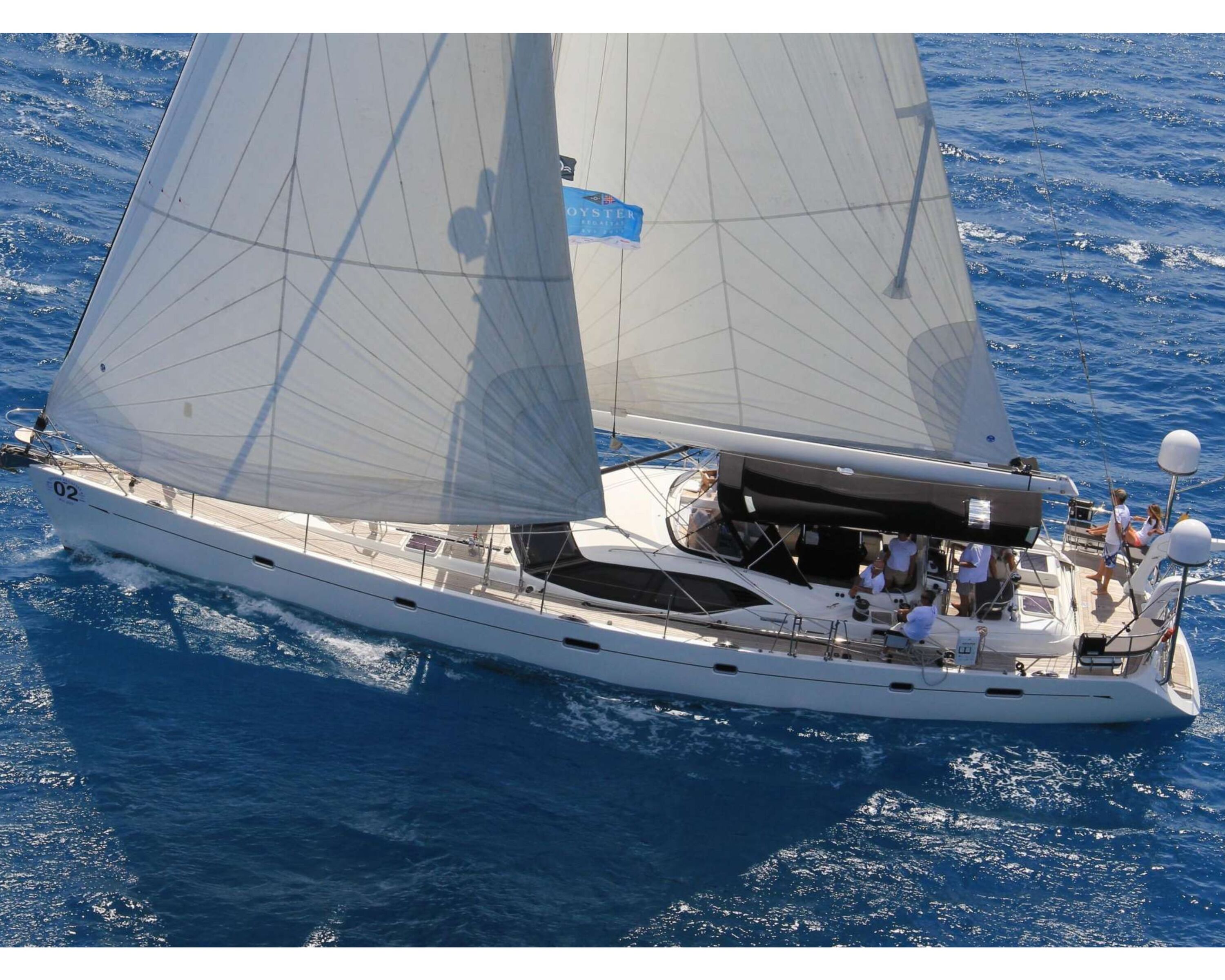Charter Yacht JERSEY GIRL - Oyster 655 - 2 Cabins - St Martin - St Barths - Leewards - Caribbean