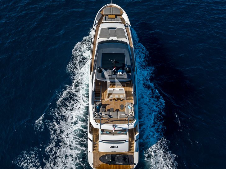 JICJ Sanlorenzo SL96A - aerial top shot JICJ Sanlorenzo SL96A - aerial top shot