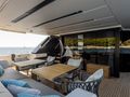JICJ Sanlorenzo SL96A aft deck lounging and dining area