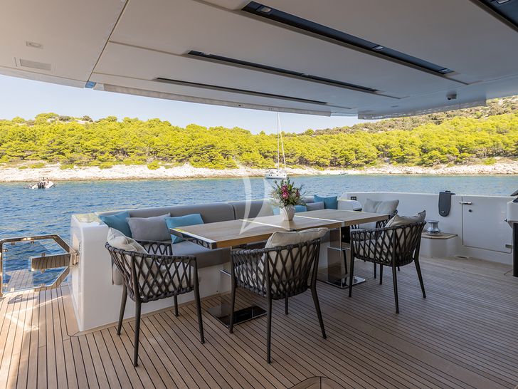 JICJ Sanlorenzo SL96A - aft deck JICJ Sanlorenzo SL96A - aft deck