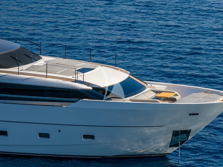 JICJ Sanlorenzo SL96A - bow JICJ Sanlorenzo SL96A - bow