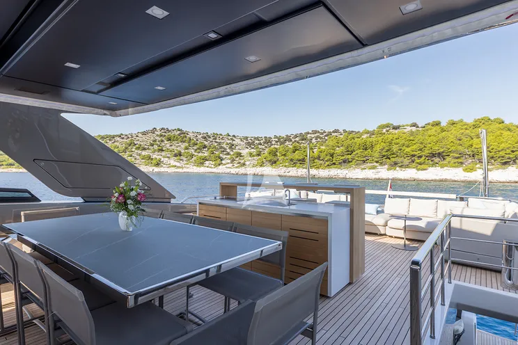 Charter Yacht JICJ - Sanlorenzo SL96A - 5 Cabins - Sibenik - Split - Dubrovnik - Hvar - Croatia
