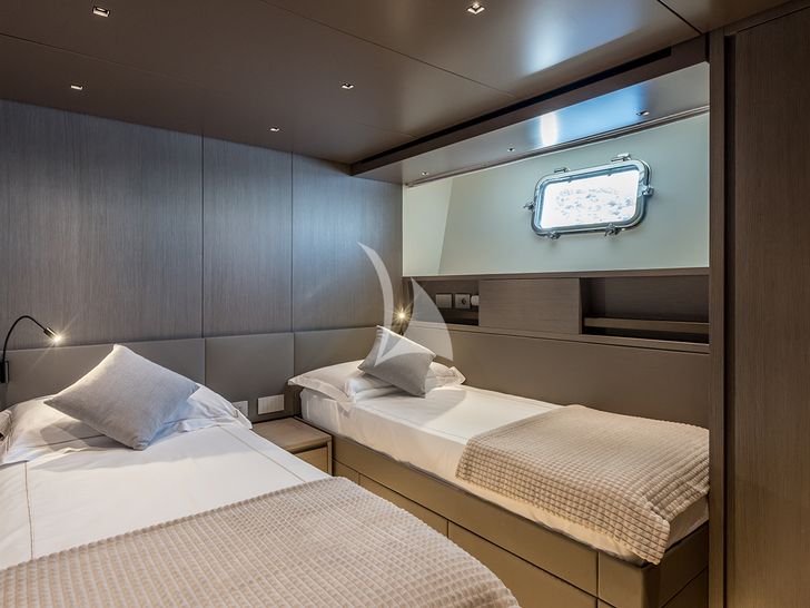 JICJ Sanlorenzo SL96A - twin cabin 1 JICJ Sanlorenzo SL96A - twin cabin 1