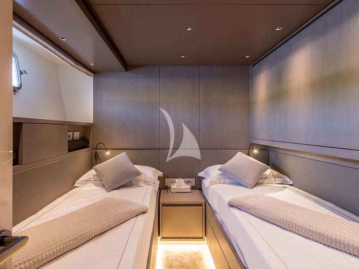 JICJ Sanlorenzo SL96A - twin cabin 2 JICJ Sanlorenzo SL96A - twin cabin 2