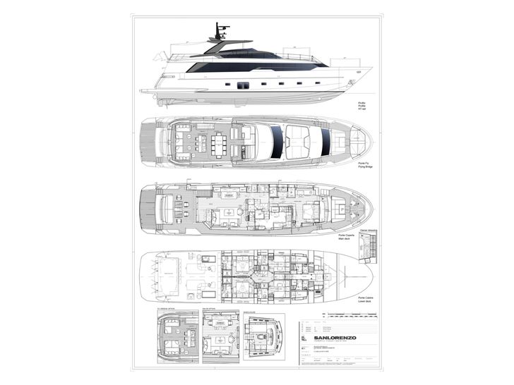 JICJ Sanlorenzo SL96A - layout JICJ Sanlorenzo SL96A - layout