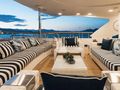 JO I Benetti Golden Bay 50m - main aft deck lounge JO I Benetti Golden Bay 50m - main aft deck lounge