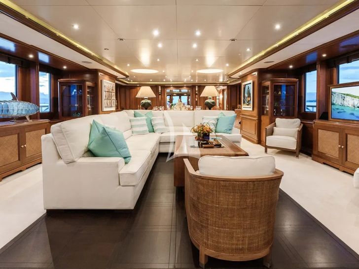 JO I Benetti Golden Bay 50m - main saloon JO I Benetti Golden Bay 50m - main saloon