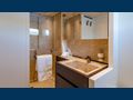 JOURNEY - Sanlorenzo SL102,VIP cabin vanity unit and shower area