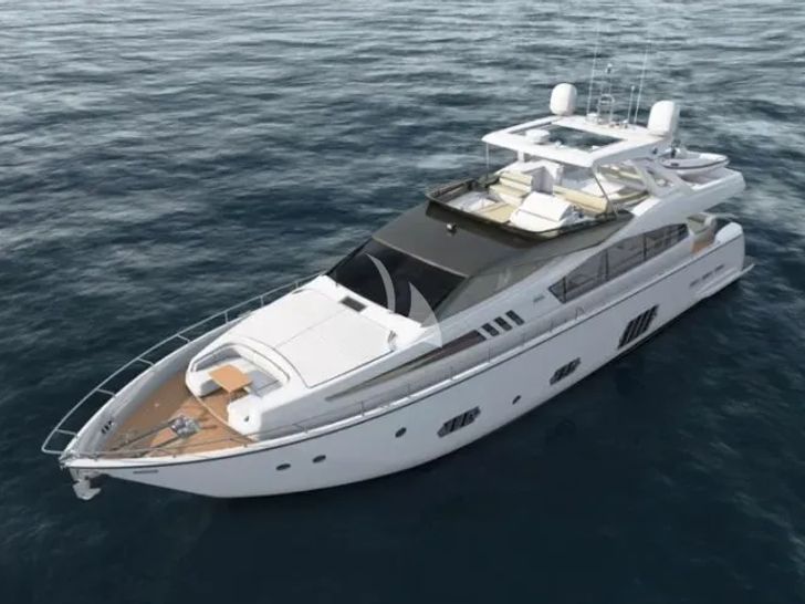 JPS Ferretti 800 - anchored JPS Ferretti 800 - anchored