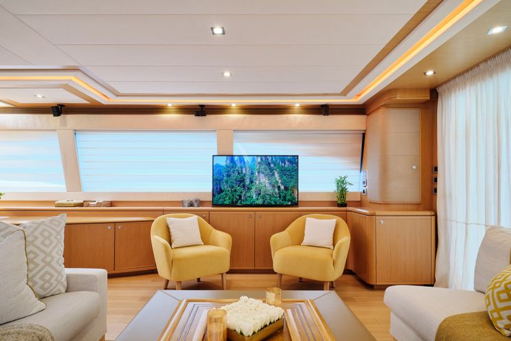 Charter Yacht JULIE M - Ferretti 830 - 4 Cabins - Athens - Mykonos - Paros