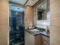 JUSTA DELIA Benetti Vision 145 - master cabin shower JUSTA DELIA Benetti Vision 145 - master cabin shower