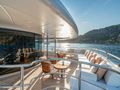 JUSTA DELIA Benetti Vision 145 - sky deck aft lounge JUSTA DELIA Benetti Vision 145 - sky deck aft lounge