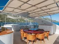 JUSTA DELIA Benetti Vision 145 - sun deck bar and lounge JUSTA DELIA Benetti Vision 145 - sun deck bar and lounge