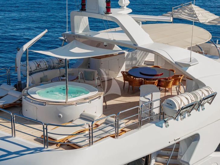 JUSTA DELIA Benetti Vision 145 - sun deck JUSTA DELIA Benetti Vision 145 - sun deck