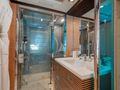 JUSTA DELIA Benetti Vision 145 - twin cabin bathroom JUSTA DELIA Benetti Vision 145 - twin cabin bathroom