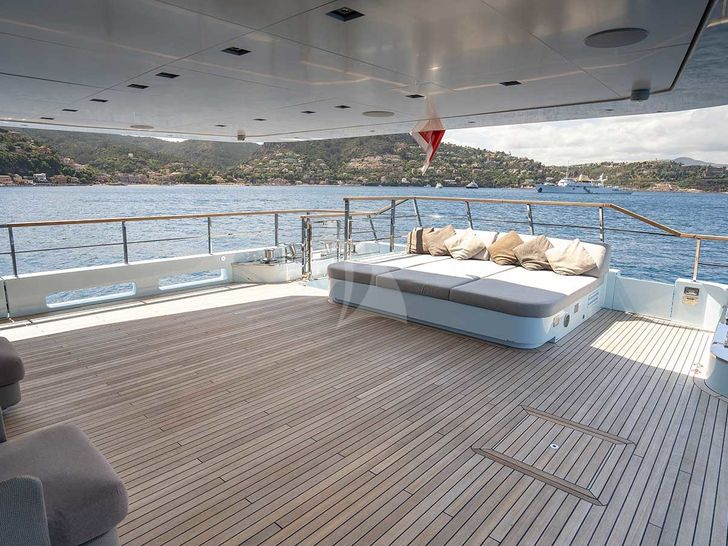 JESMA II - Aft deck JESMA II - Aft deck