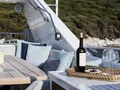 KALIMERA Cantieri di Pisa 31m - wine on the sundeck KALIMERA Cantieri di Pisa 31m - wine on the sundeck