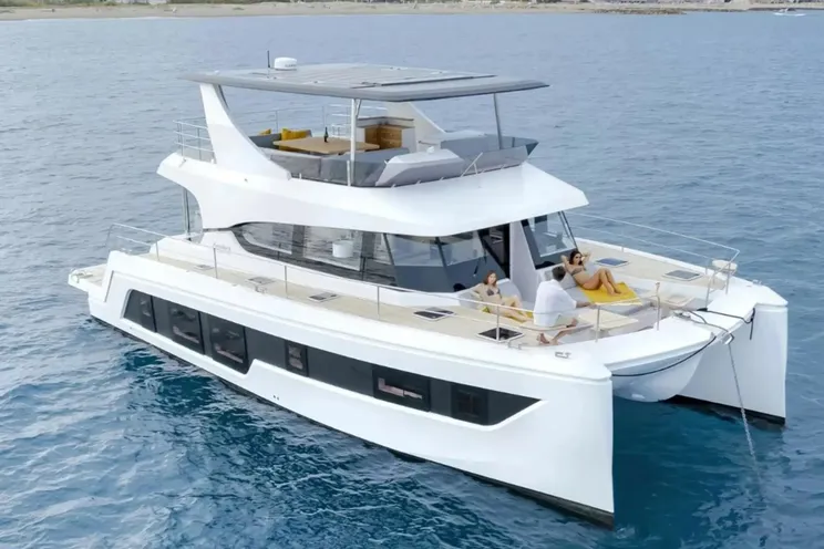 Charter Yacht KAMCHATKA - Adventura 50 Power Catamaran - 4 Cabins - Athens - Mykonos - Paros - Cyclades Islands - Greece