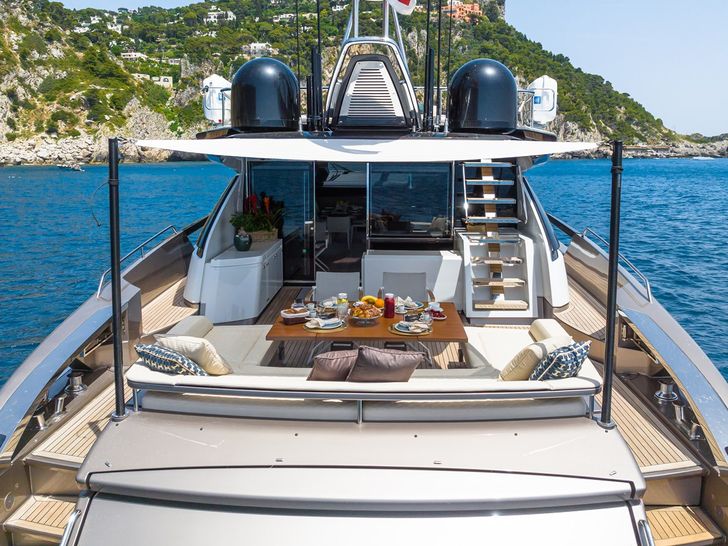 KAR Riva Folgore 88 - aft deck shot KAR Riva Folgore 88 - aft deck shot