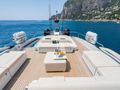 KAR Riva Folgore 88 - flybridge plush lounging KAR Riva Folgore 88 - flybridge plush lounging