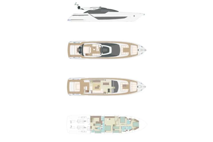 Charter Yacht KAR - Riva Folgore 88 - 4 Cabins - Salerno - Sorrento - Amalfi Coast - Italy