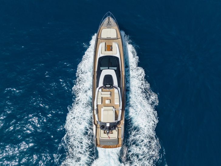 KAR Riva Folgore 88 - top shot cruising KAR Riva Folgore 88 - top shot cruising