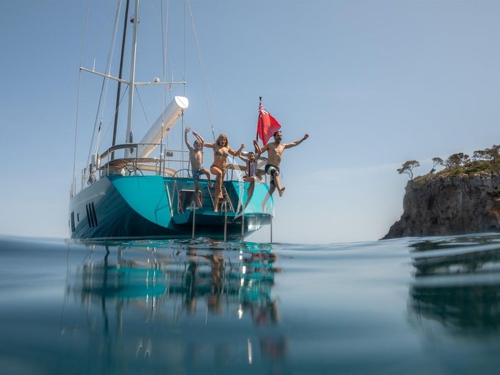 KARIBU Oyster 885 - aft shot KARIBU Oyster 885 - aft shot