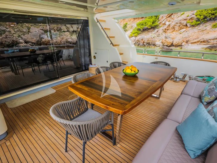KARISMA Canados 86 - aft deck KARISMA Canados 86 - aft deck