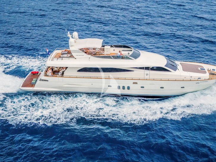 KARISMA Canados 86 - cruising side view KARISMA Canados 86 - cruising side view
