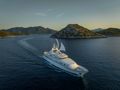 KASSANDRA Feadship 47m - cruising aerial shot KASSANDRA Feadship 47m - cruising aerial shot