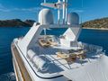 KASSANDRA Feadship 47m - sundeck sun beds KASSANDRA Feadship 47m - sundeck sun beds