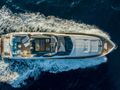KATARIINA XO Ferretti 960 - top aerial shot KATARIINA XO Ferretti 960 - top aerial shot