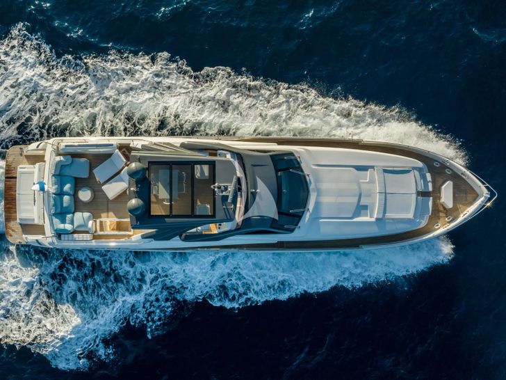 KATARIINA XO Ferretti 960 - top aerial shot KATARIINA XO Ferretti 960 - top aerial shot