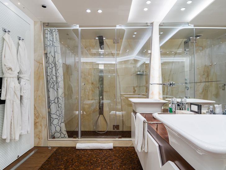 KATINA Brodosplit 60m - master cabin shower KATINA Brodosplit 60m - master cabin shower