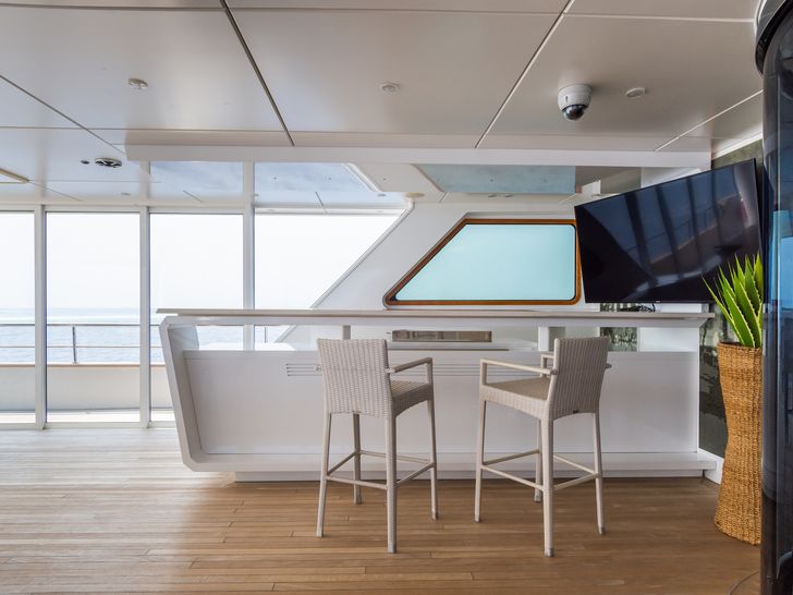 KATINA Brodosplit 60m - upper deck bar KATINA Brodosplit 60m - upper deck bar