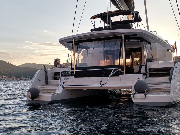 KATKA Lagoon 50 - aft shot KATKA Lagoon 50 - aft shot