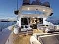 KAWAI Mangusta 92 - aft deck at night KAWAI Mangusta 92 - aft deck at night
