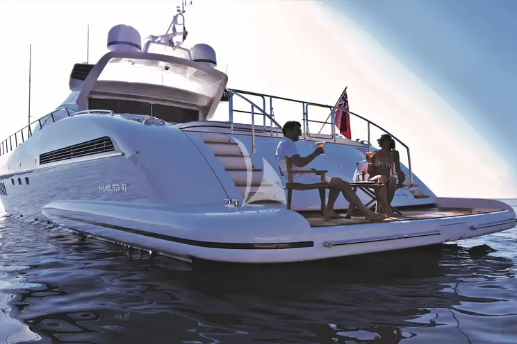 Charter Yacht KAWAI - Mangusta 92 - 3 Cabins - Porto Cervo - La Maddalena - Olbia - Sardinia - Italy