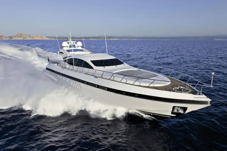Charter Yacht KAWAI - Mangusta 92 - 3 Cabins - Porto Cervo - La Maddalena - Olbia - Sardinia - Italy