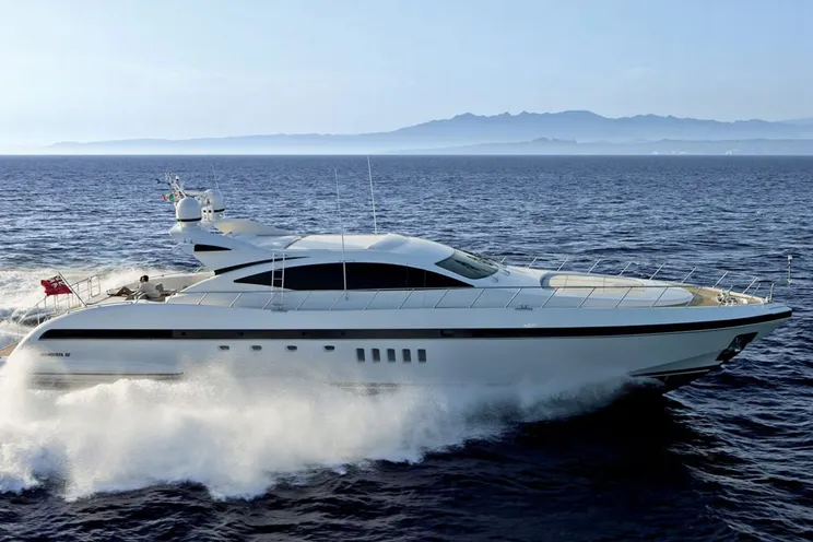 Charter Yacht KAWAI - Mangusta 92 - 3 Cabins - Porto Cervo - La Maddalena - Olbia - Sardinia - Italy