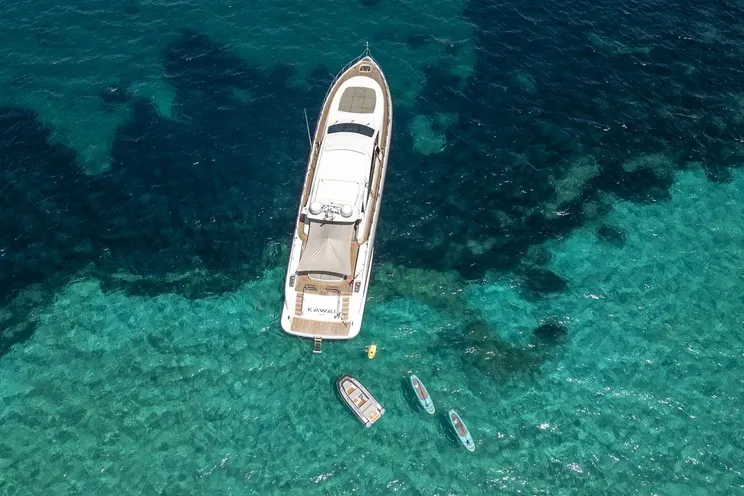 Charter Yacht KAWAI - Mangusta 92 - 3 Cabins - Porto Cervo - La Maddalena - Olbia - Sardinia - Italy