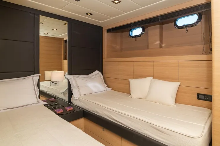 Charter Yacht KAWAI - Mangusta 92 - 3 Cabins - Porto Cervo - La Maddalena - Olbia - Sardinia - Italy
