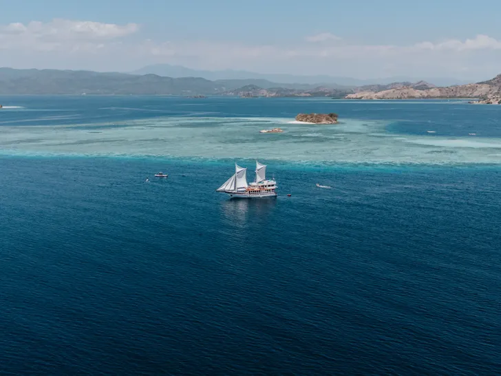 KAYRA Phinisi 38m - drone shot KAYRA Phinisi 38m - drone shot