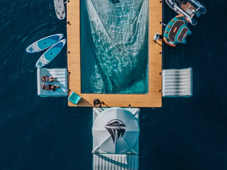 KAYRA Phinisi 38m - floating pool with the water toys KAYRA Phinisi 38m - floating pool with the water toys