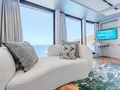 KAYRA Phinisi 38m - master cabin TV lounge KAYRA Phinisi 38m - master cabin TV lounge