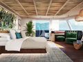 KING BENJI Dunya Custom yacht 47m master cabin wide view
