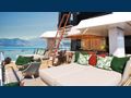 KING BENJI Dunya Custom yacht 47m sky deck sun beds and seats